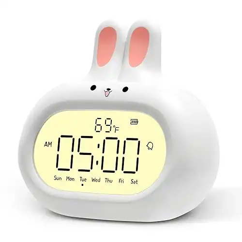 Rabbit Digital Alarm Clock