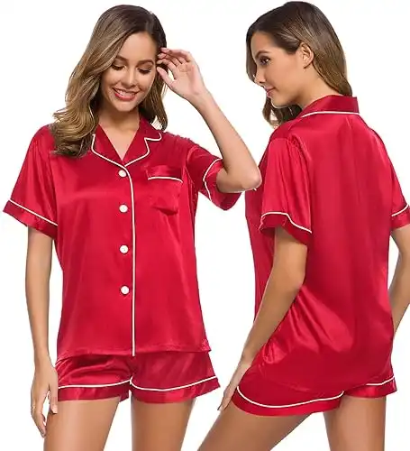 Silk Satin Pajamas