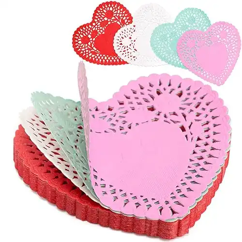 Paper Heart Doilies