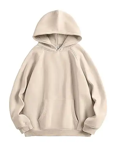 Cream Oversized Hoodie