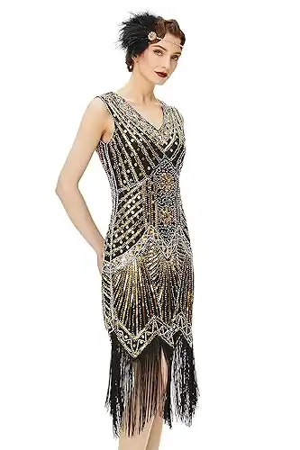 Beaded Flapper Dress