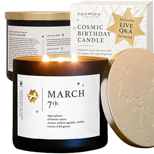 Zodiac Candle