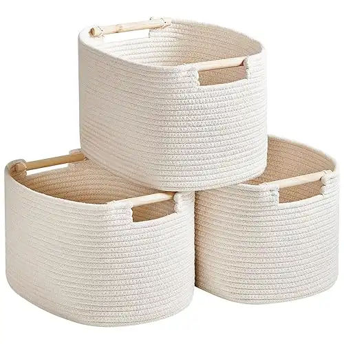 White Storage Basket