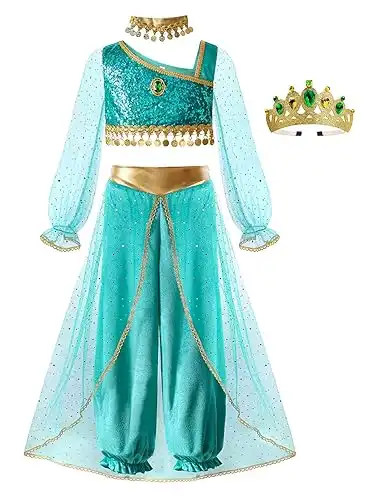 Jasmine Kids Costume