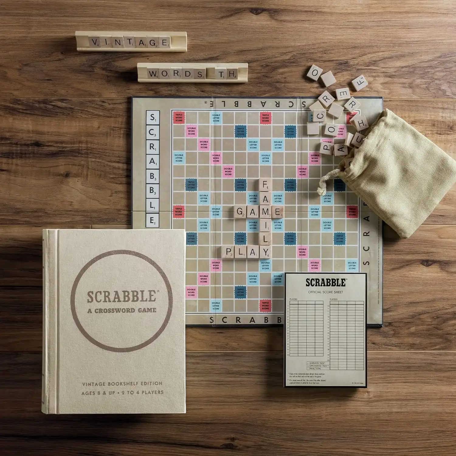 Vintage Scrabble Game