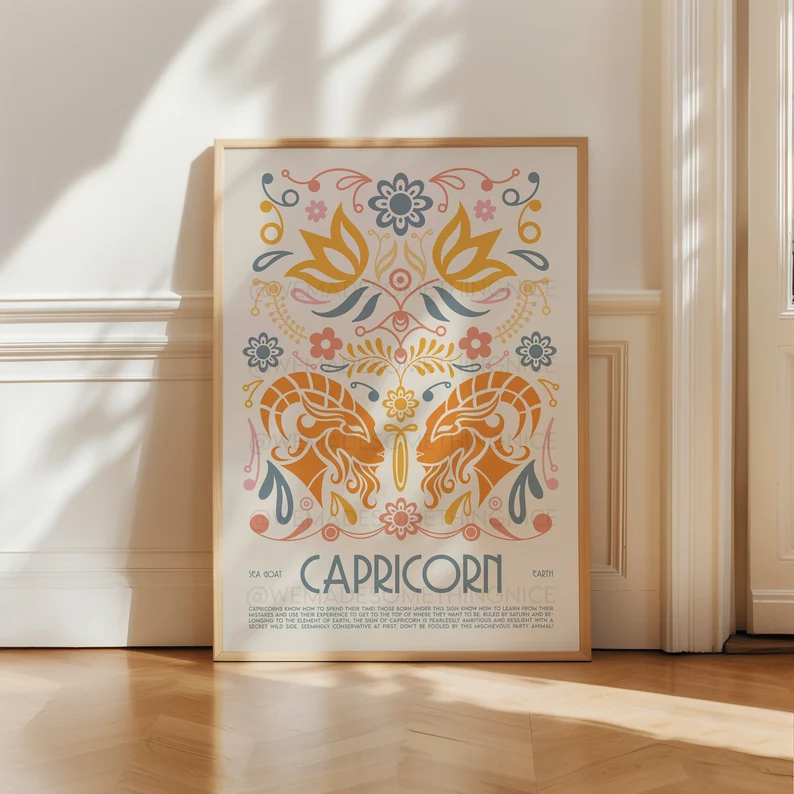 Capricorn Wall Art