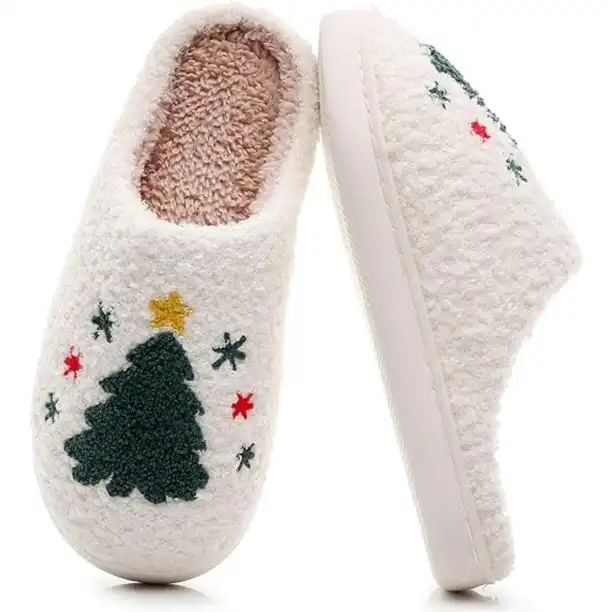 Christmas Reindeer Slippers