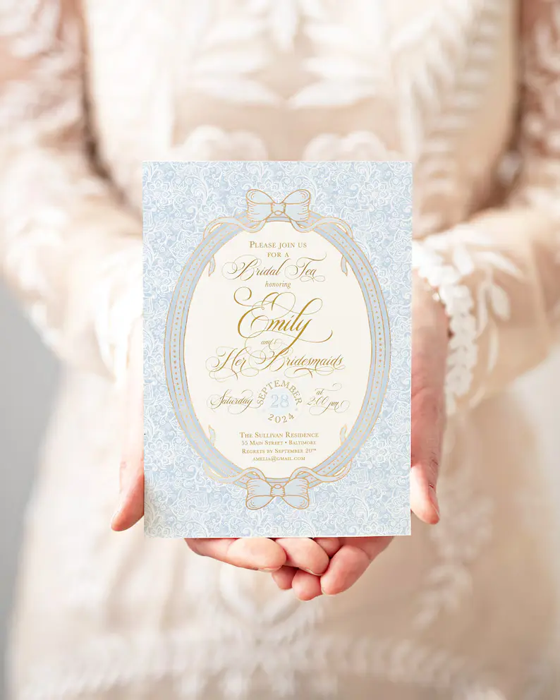 Bridal Tea Invitation