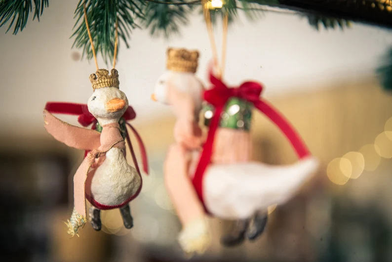 Christmas Duck Ornament