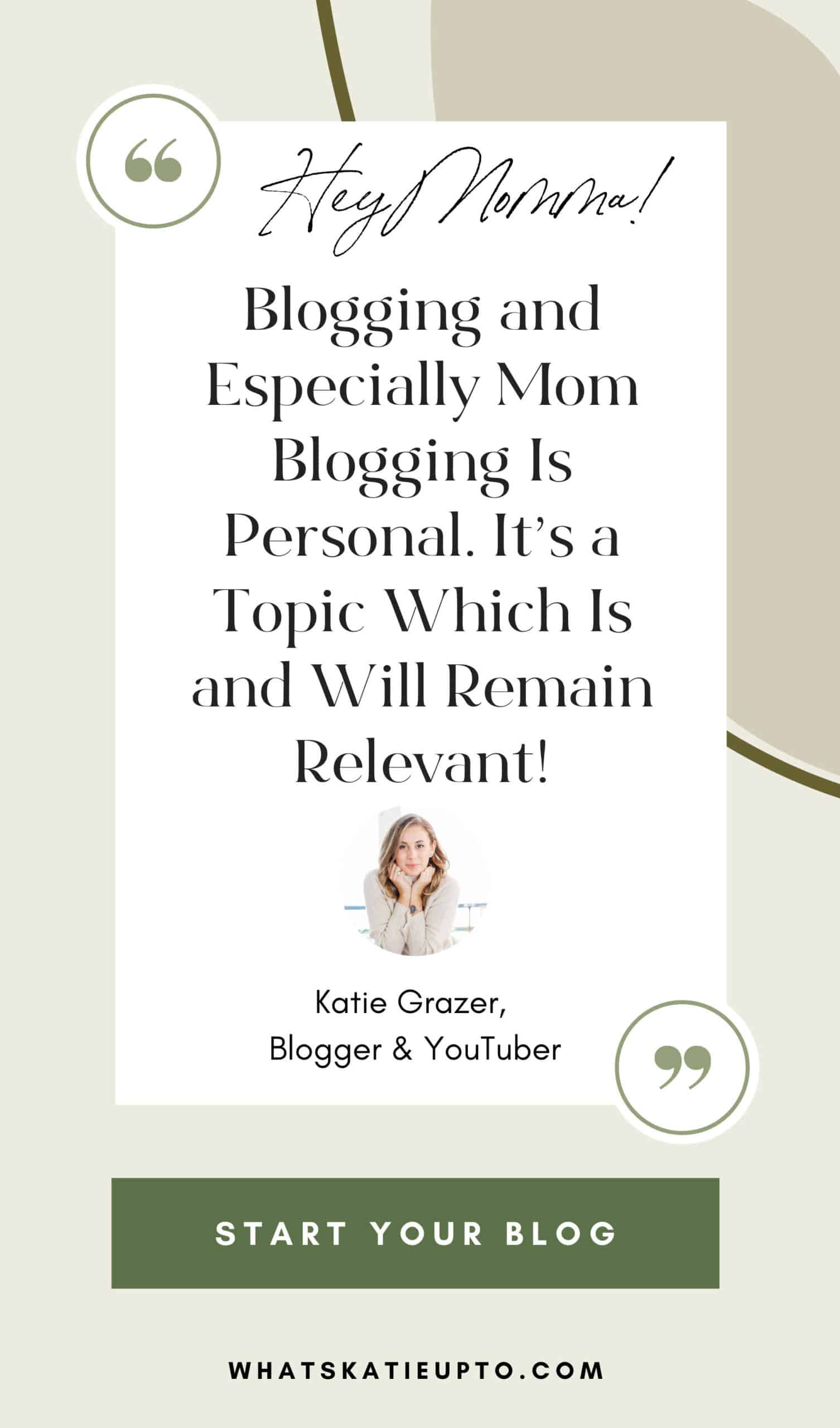 How To Start A Mom Blog In 2020 (for Beginners) | Katie Grazer Blog