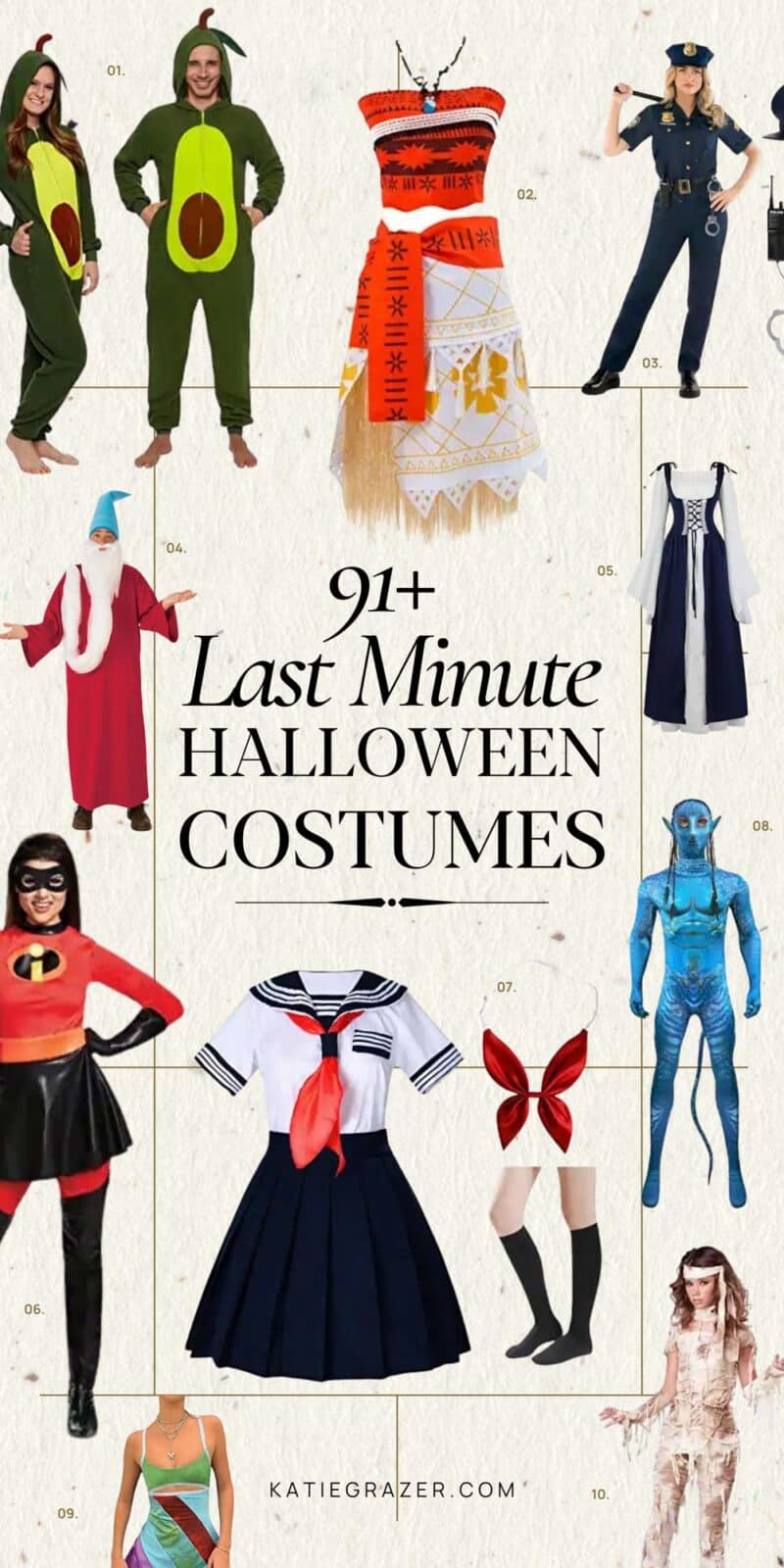 61+ Last Minute Halloween Costumes That Are Surprisingly Simple - Katie ...