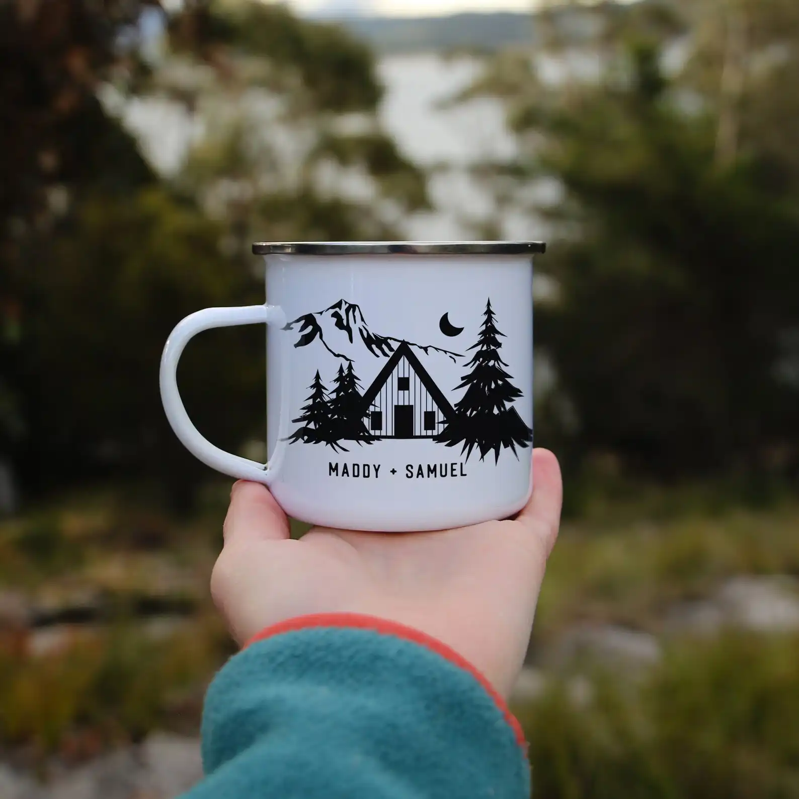 Personalised Camping Mug