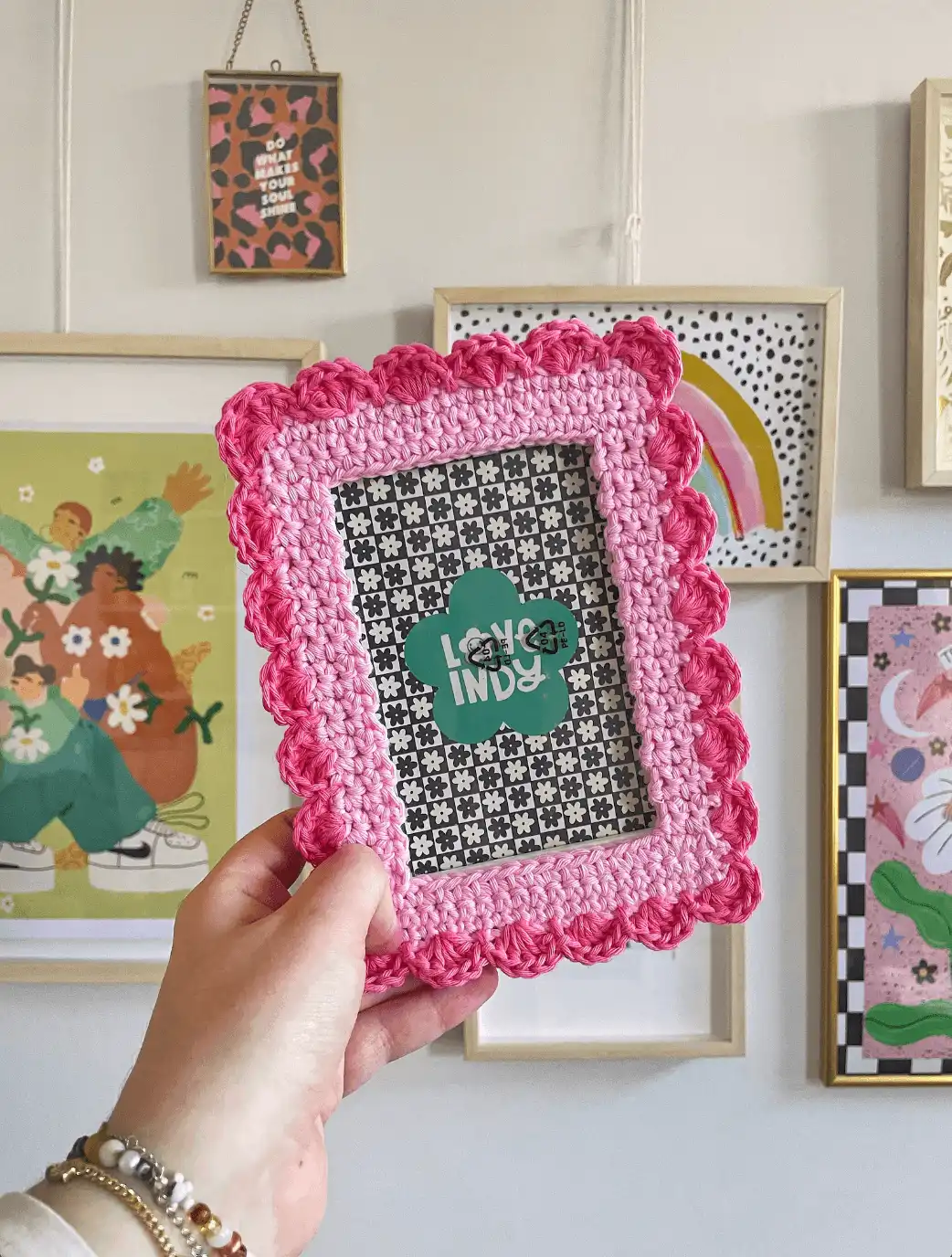 Crochet Photo Frame