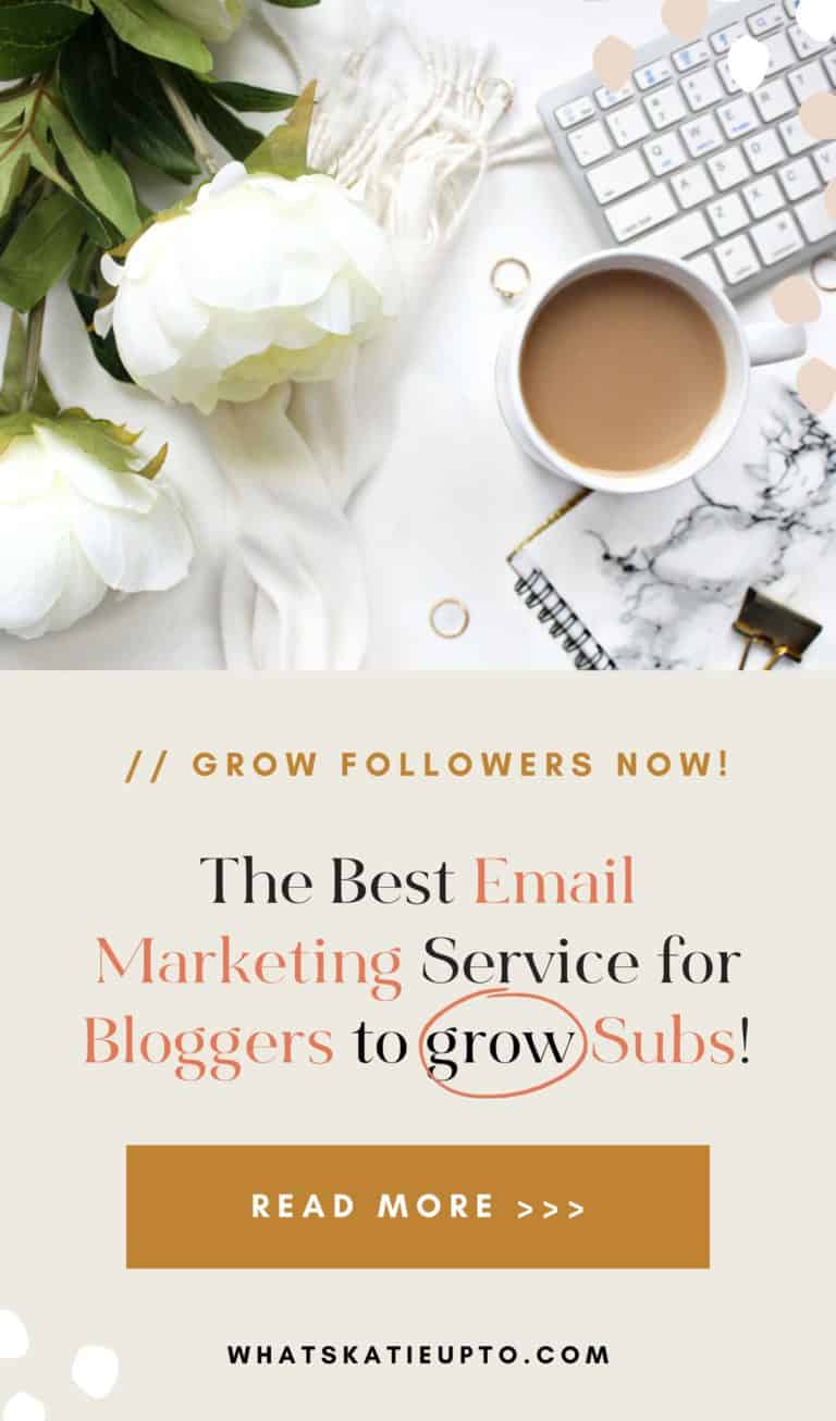 The Best Email List Building Service for Blogger - Katie Grazer Blog