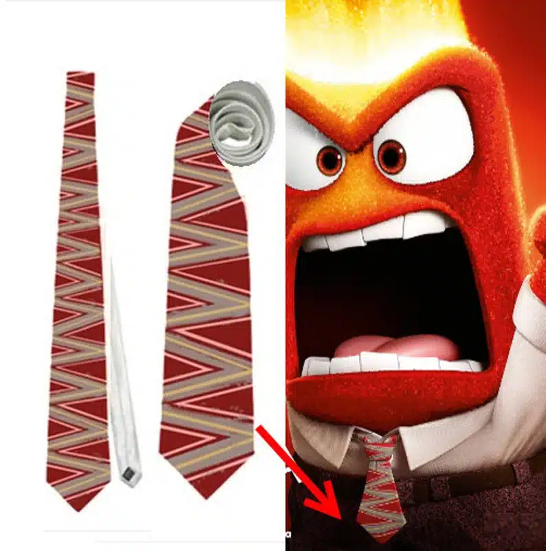 Necktie Anger Inside Out