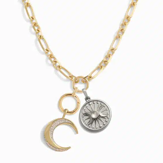 Moon Charm Necklace