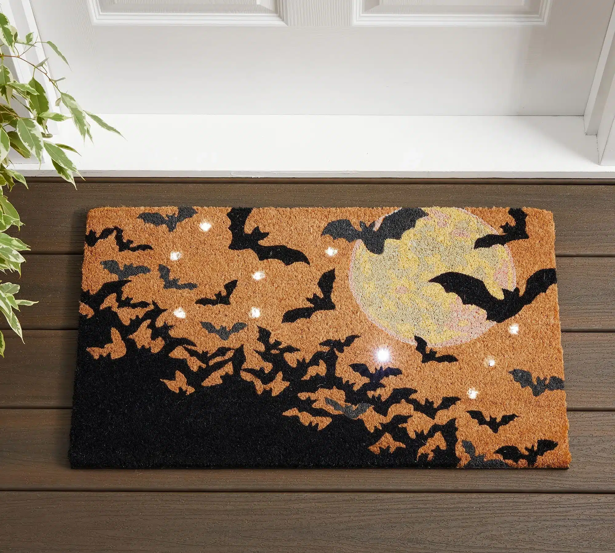 Bats Light Up Doormat