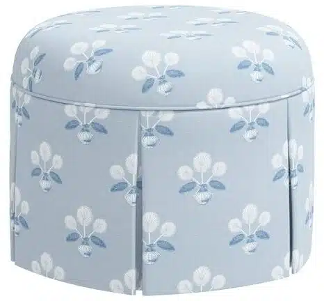 Floral Ottoman