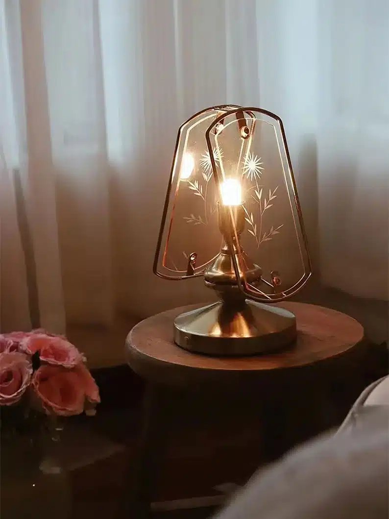 Brass Bedside Lamp