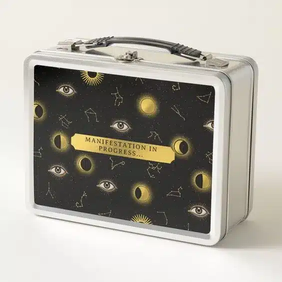 Moon And Stars Lunch Box