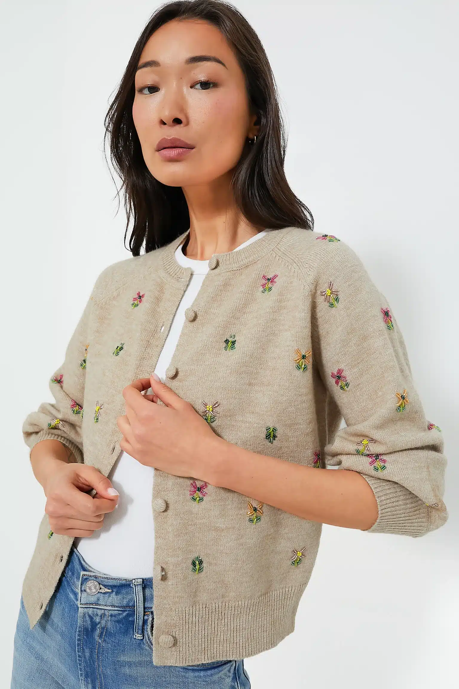 Multi Floral Cardigan