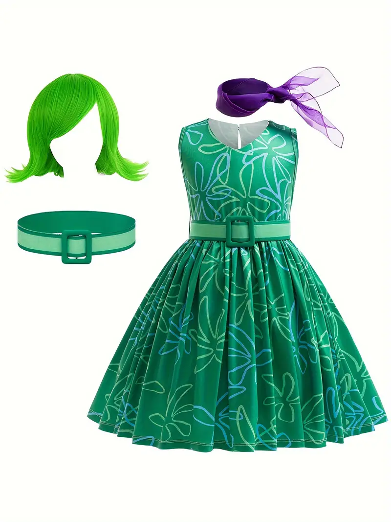 Disgust Cosplay Costume