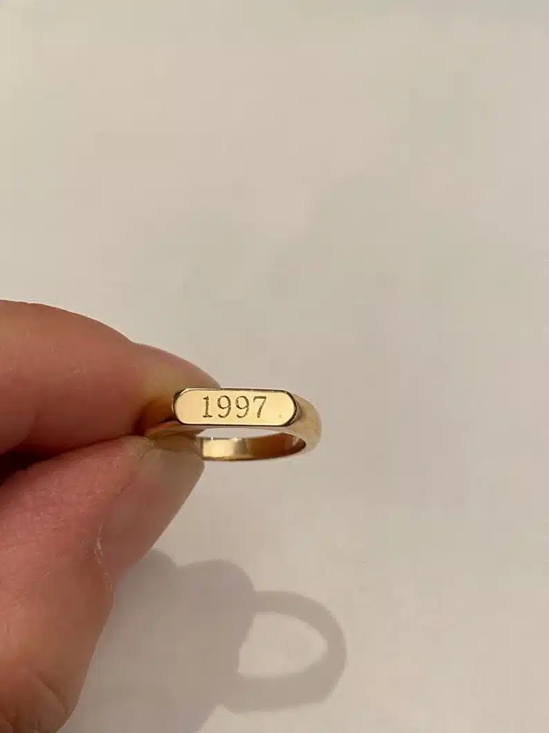 Engraved Ring