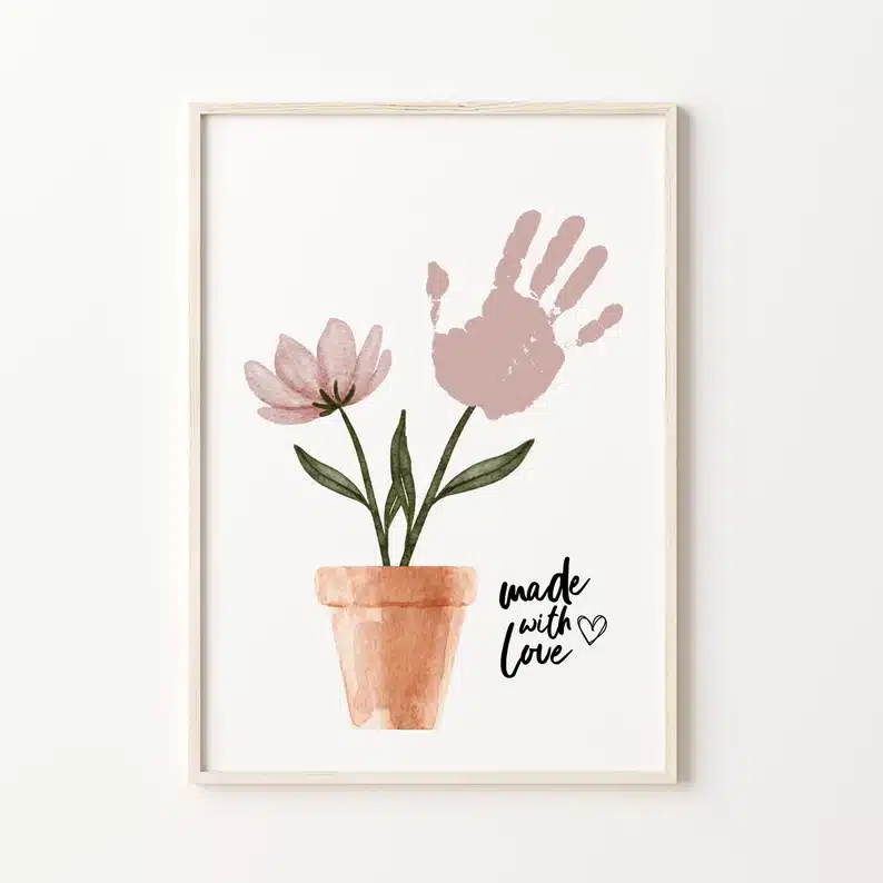 Flower Handprint Craft