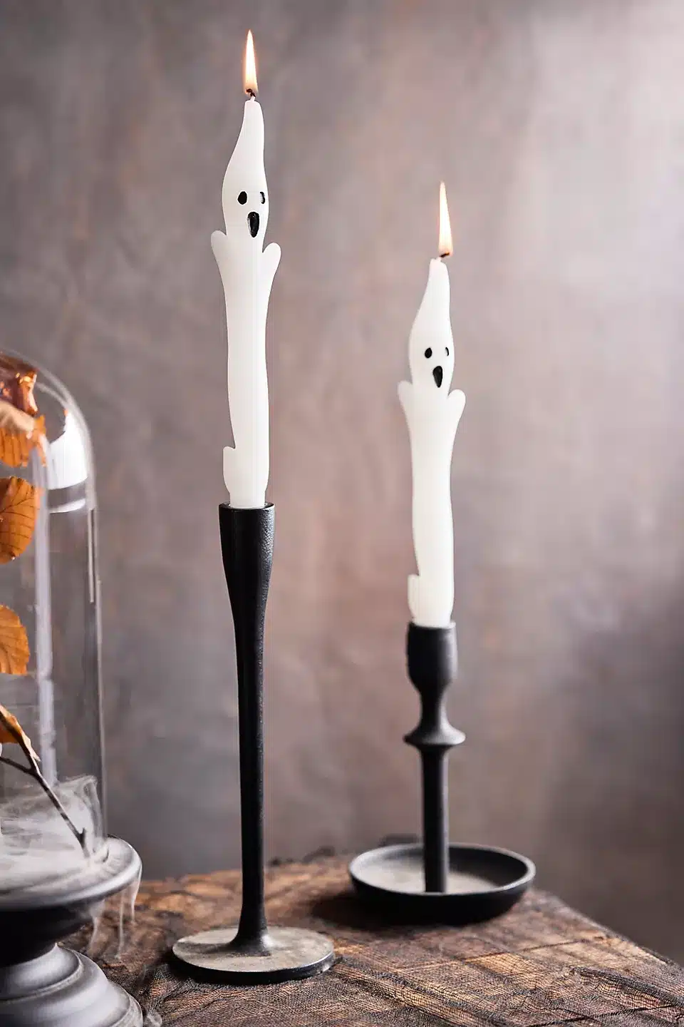 Ghost Taper Candles