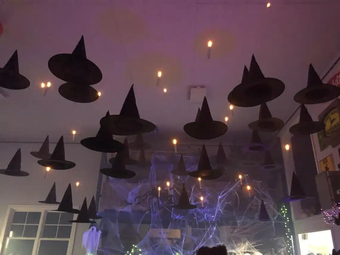 Floating Witch Hats