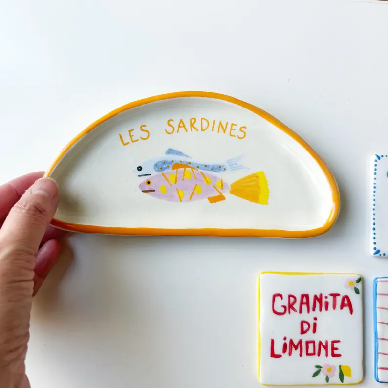 Les Sardines Plate