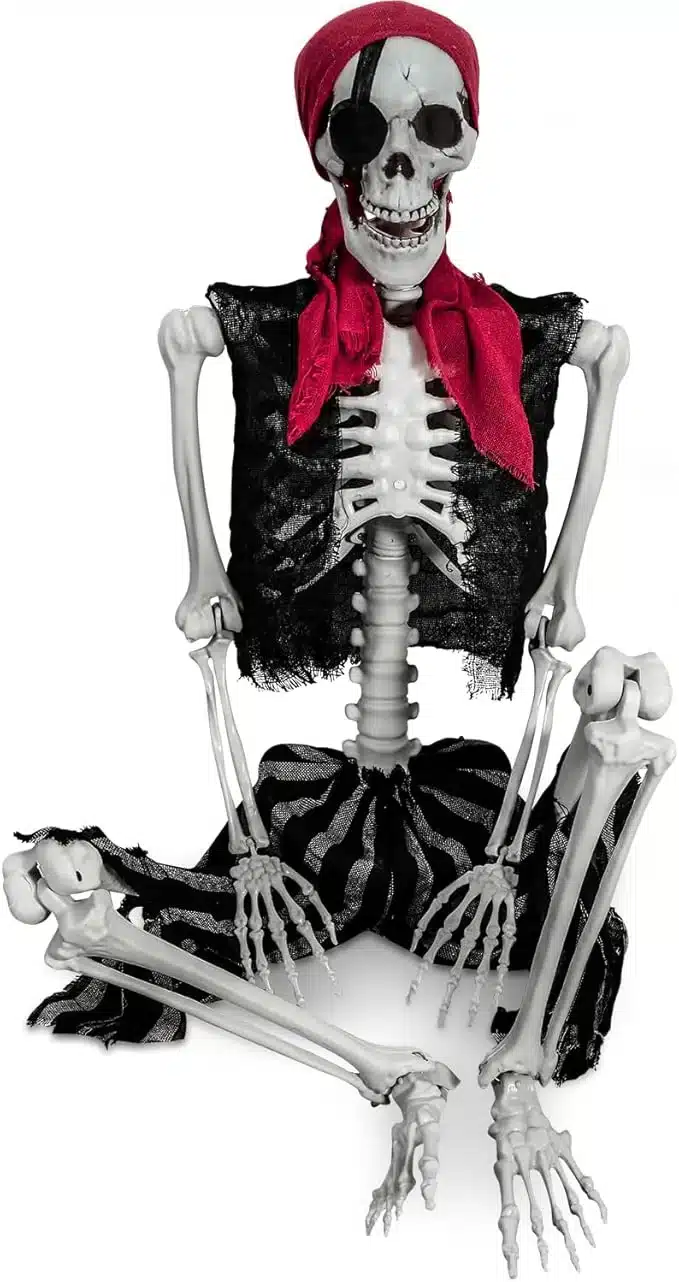 Life Size Pirate Skeleton