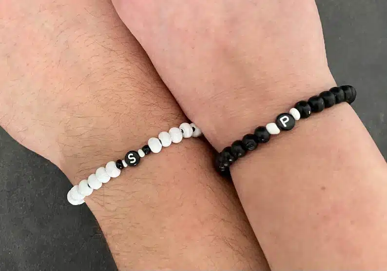 Matching Initial Bracelets