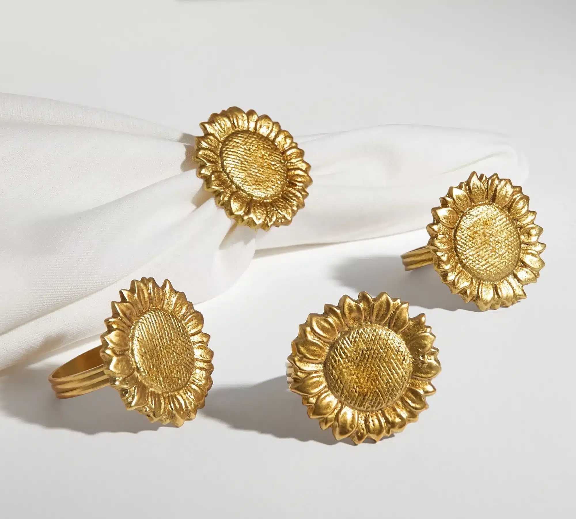 Sunflower Napkin Rings