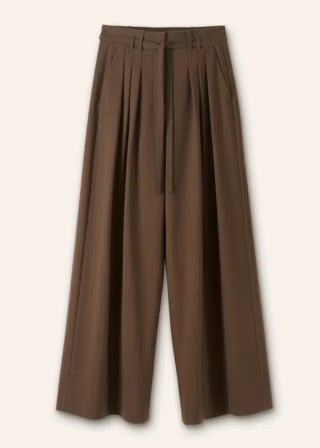 Multi Pleat Pant