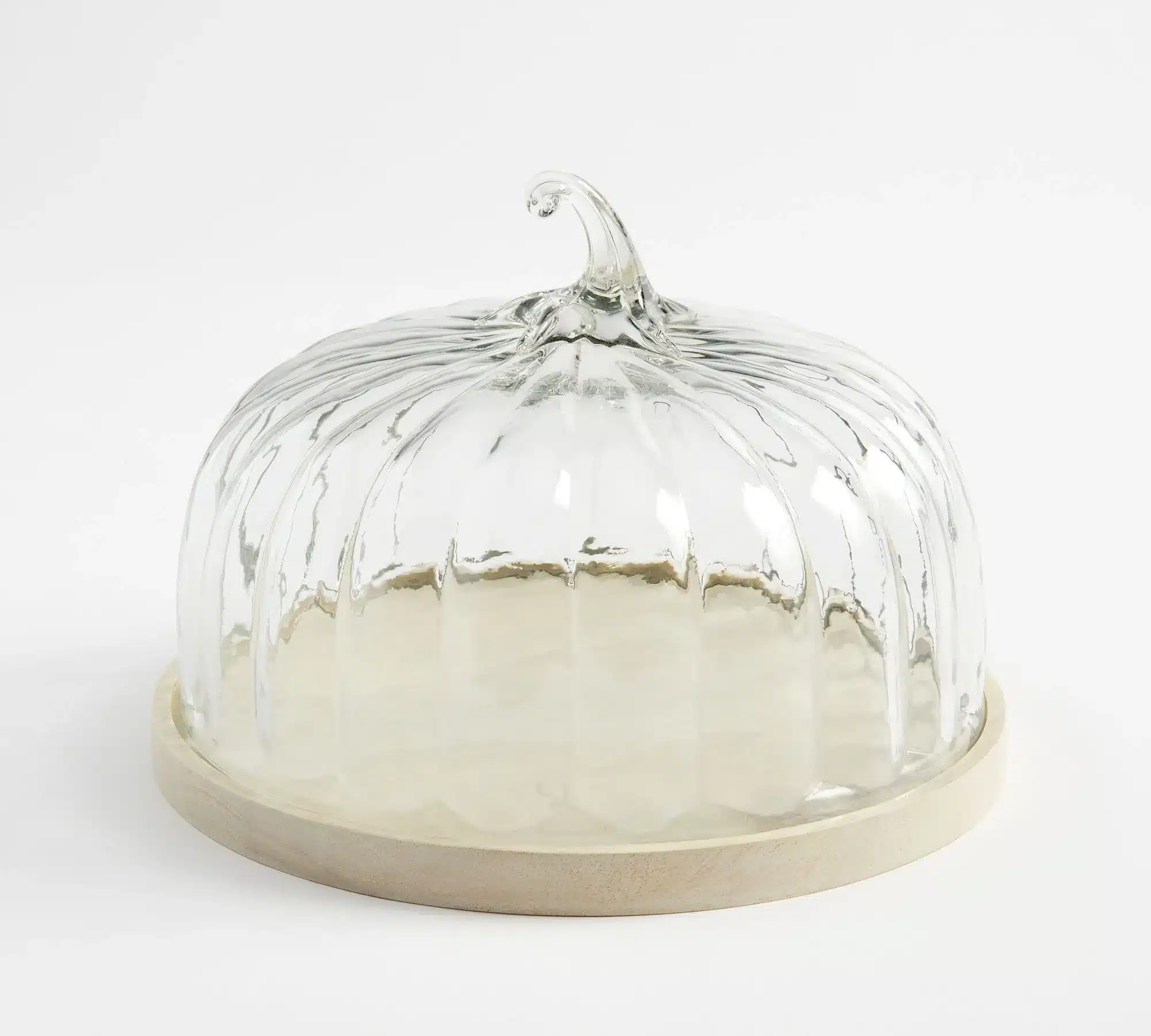 Glass Pumpkin Cloche