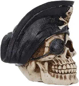 Human Skull Pirate