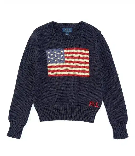 America Flag Sweater