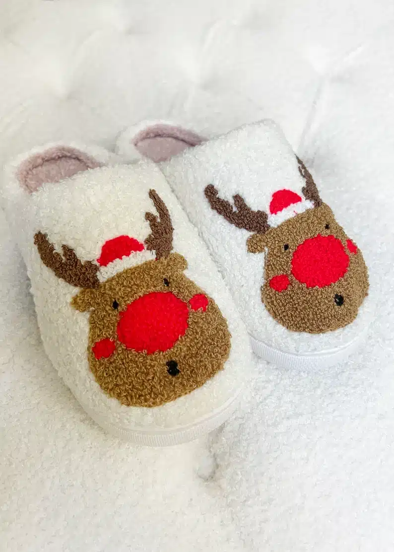 Reindeer Slippers