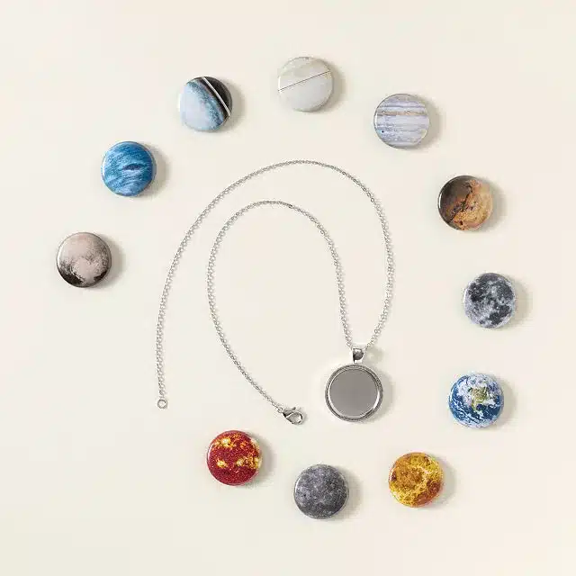 Solar System Necklace