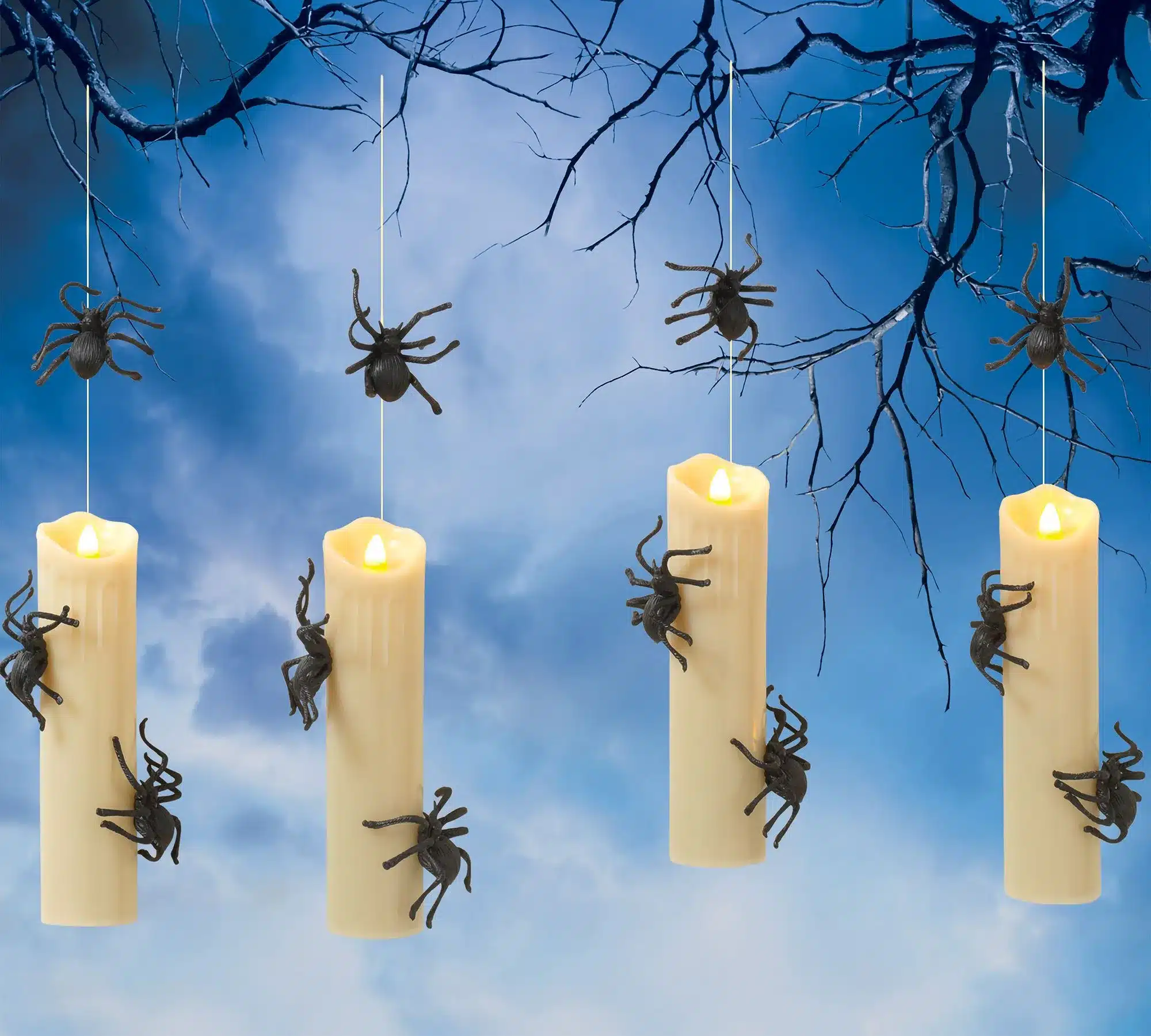 Hanging Spider LED String Lights