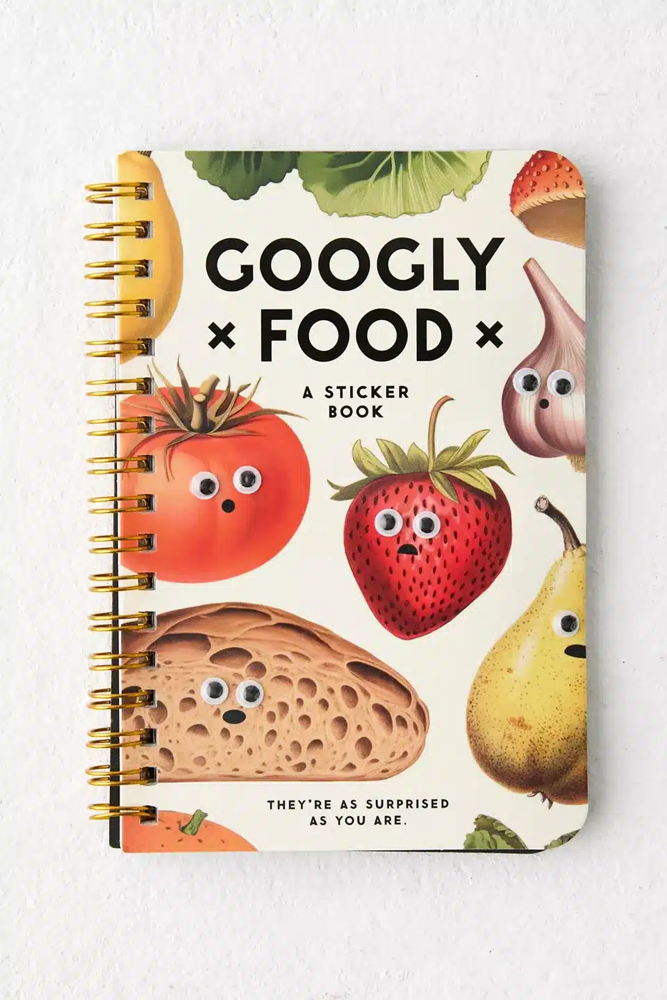 Googly Food Sticker Book