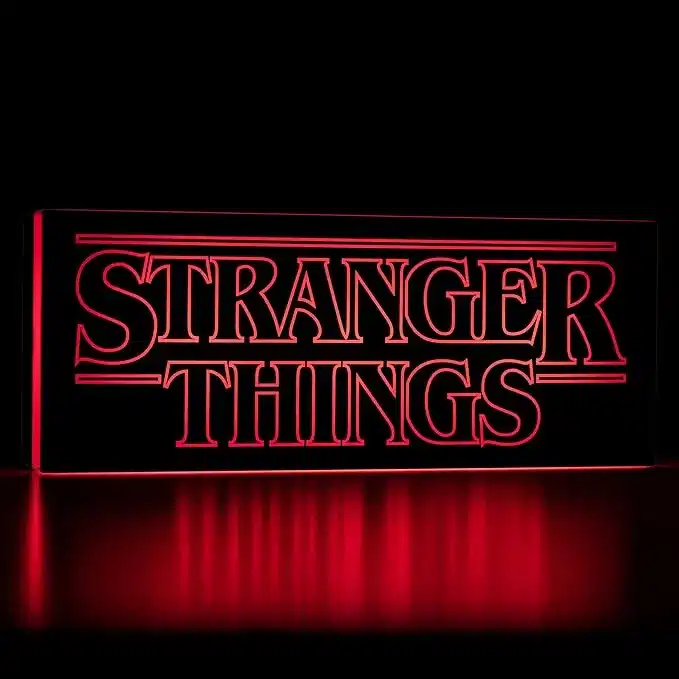 Stranger Things Logo Light