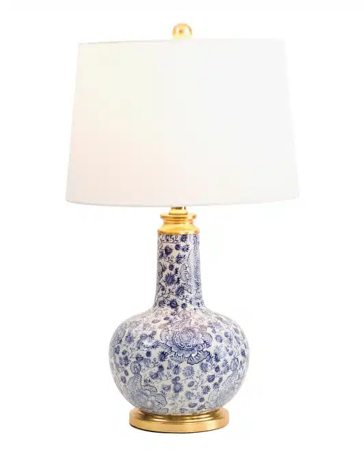 Floral Ceramic Table Lamp