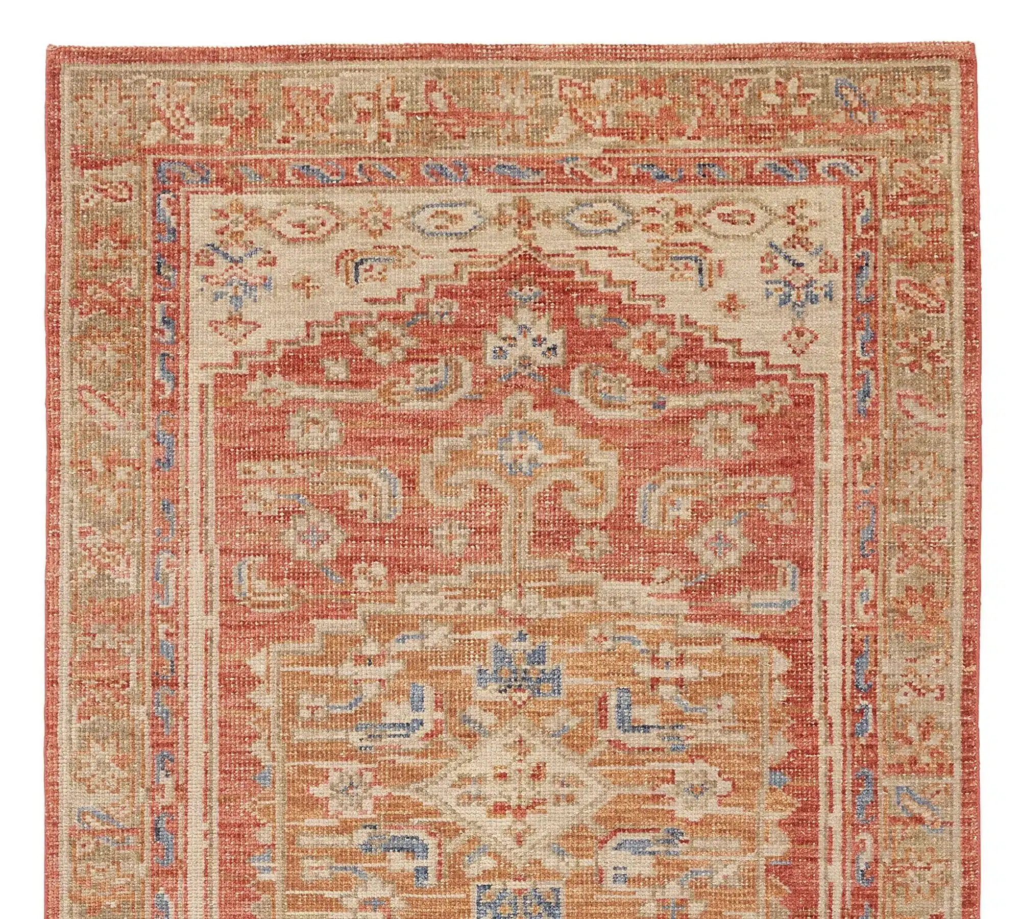 Hand-Knotted Wool Rug