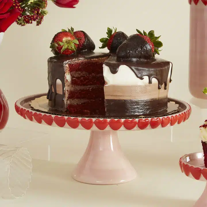 Wrapped in Love Cake Stand